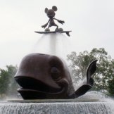 фонтан в Диснейлэнде