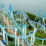 американские горки в Ocean park американские горки в Ocean park